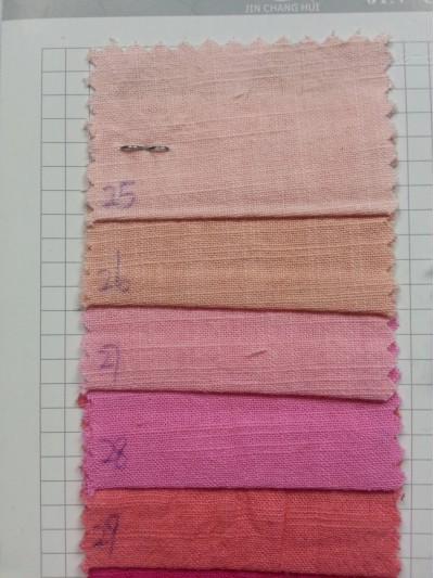 GZ-JCH 中厚仿麻竹節洗水100%棉  146CM JA320 細節-5